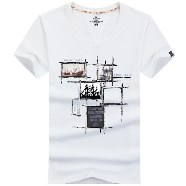 

мужчины футболки плюс размер tee shirt homme summer с коротким рукавом повседневная мужские футболки мужской tshirts camiseta 3d майка homme, White;black