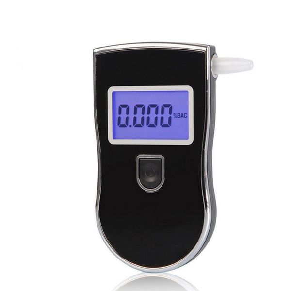 

at-818 portable breath alcohol tester check the drunk driving blue alcohol detector driver detector car