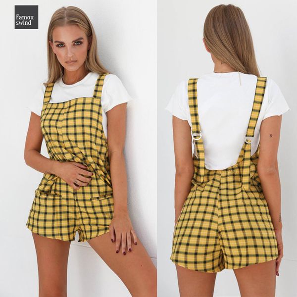 

мода новые uk короткие fasion праздник повседневный shaeth женские средние женские брюки плед комбинезоны перевозка груза падения хорошее ка, White;black