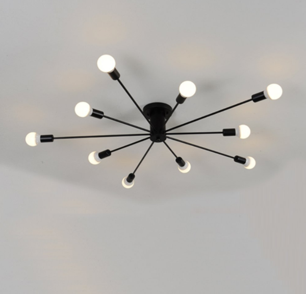 

living room decorative contemporary industrial design led ceiling light