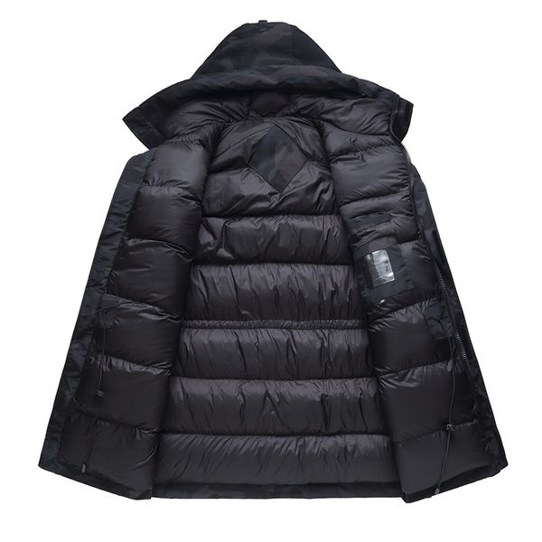 Atacado-bom novo casaco de inverno longo homens grossos casacos de inverno quentes casuais parka com capuz outwear jaqueta de algodão tamanho 7xl 7xl 8xl