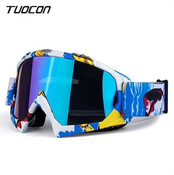 

cycling snow ski goggles men new style wood shavings motorcycle goggles skiing glasses cross-country goggles riding spot