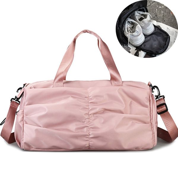 

women sport yoga gym bag women fitness waterproof outdoor separate space for shoes pouch rucksack hide backpack sac de sport