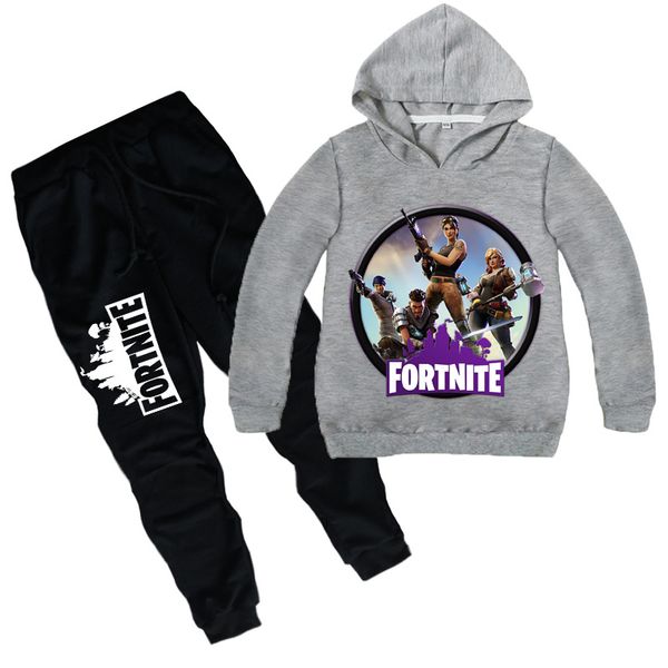 

zhongda children's bodysuit fort night fortnite new foreign trade children's hooded bodysuit t095, White