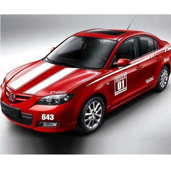 

universal whole car stickers pull decals 911 waist body decals
