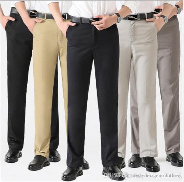 

mens высокой талии брюки прямой трубка шаровары повседневный дизайнер straight плюс размер длинной мужская одежда, Blue