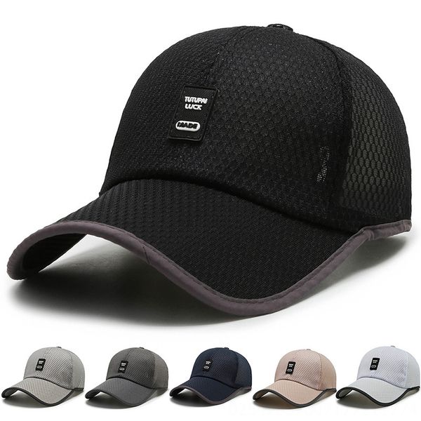 

net men's and women's summer outdoor shade screen youth sports quick-drying baseball baseball cap sun hat sun hat cap, Blue;gray