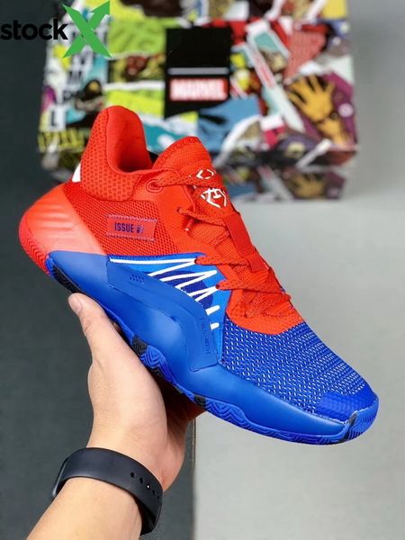 

2020 new don issue 1 stealth spider-man basketball shoes mens professional sports shoes training sneakers size 40-46