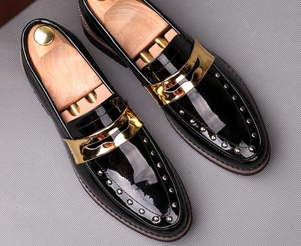 

2019 men's shoes in spring and autumn with new style low heel pointed end@w115, Black