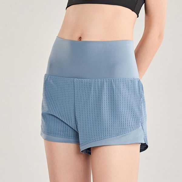 

women sport shorts summer hip yoga fitness sportswear high waist quickly-dry workout running shorts yoga 2020, White;red