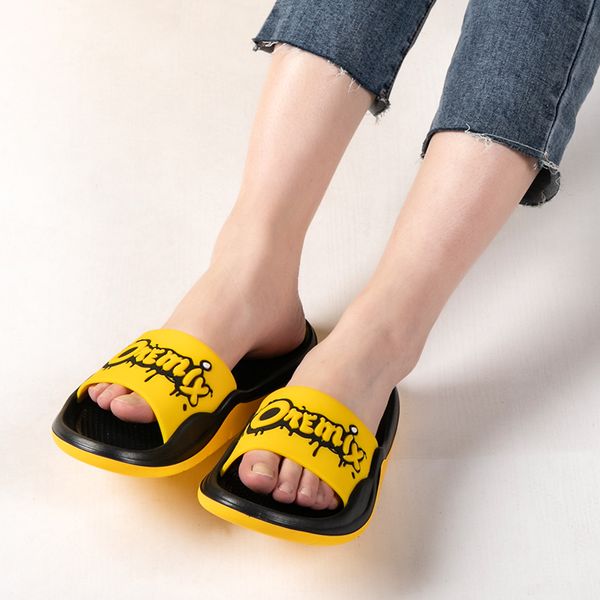 

onemix women casual flip flops summer children slippers light lovely bee lady outdoor beach sandals slip-on flats wading shoes