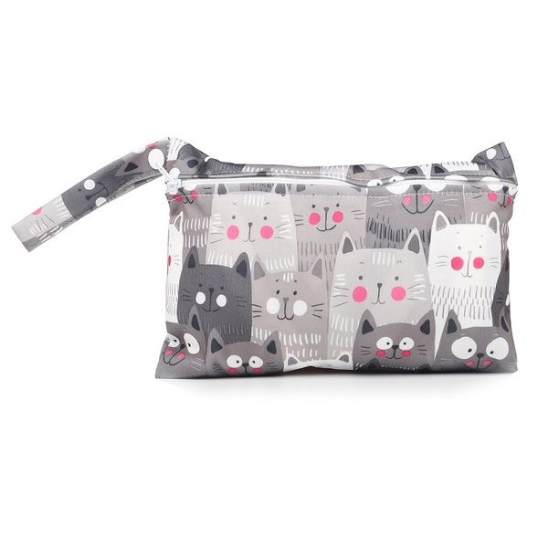 

chooec] new small size:15*22.5cm new wet bag washable reusable cloth diaper nappies bags waterproof swim sport travel carry bag