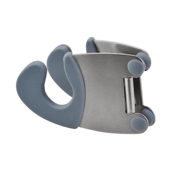 

нержавеющая сталь пот / тарелка / миска боковой зажим, anti-hot clamp, anti-scald плита держатель rubber, кухня гаджет для приготовления пищ