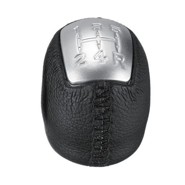 

6 speed car gear shift knob leather shifter lever handle ball for iveco