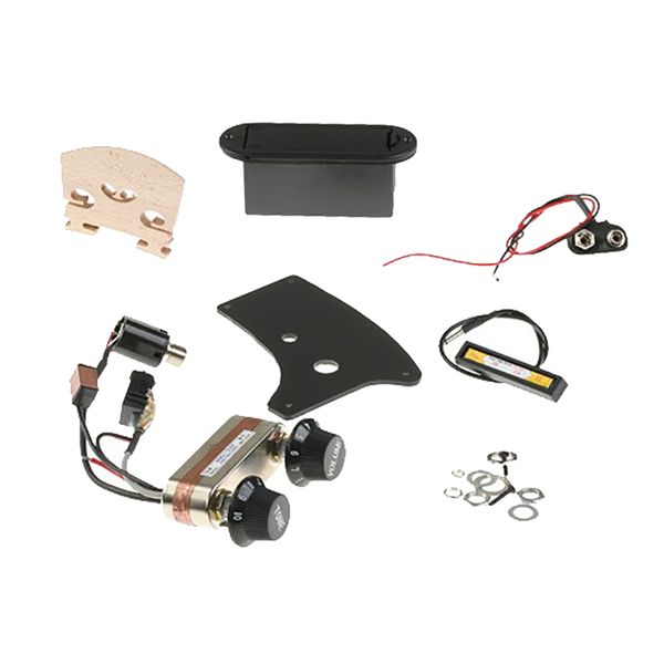 

1 set metal electric violin diy accessories for 4/4 size violin