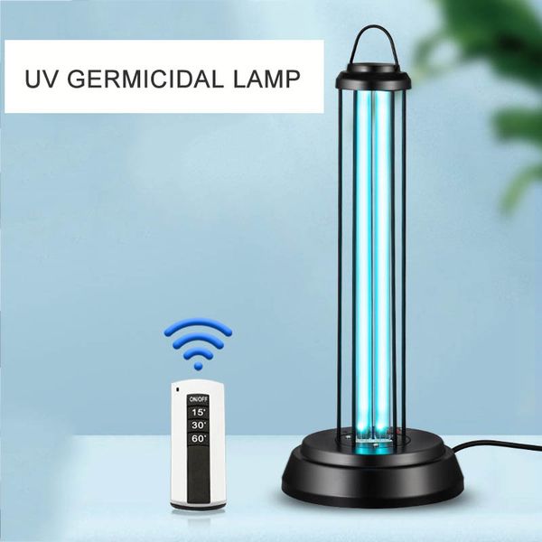 

60w household disinfection lamp uv germicidal lamp remote control deskuv sterilization lamp