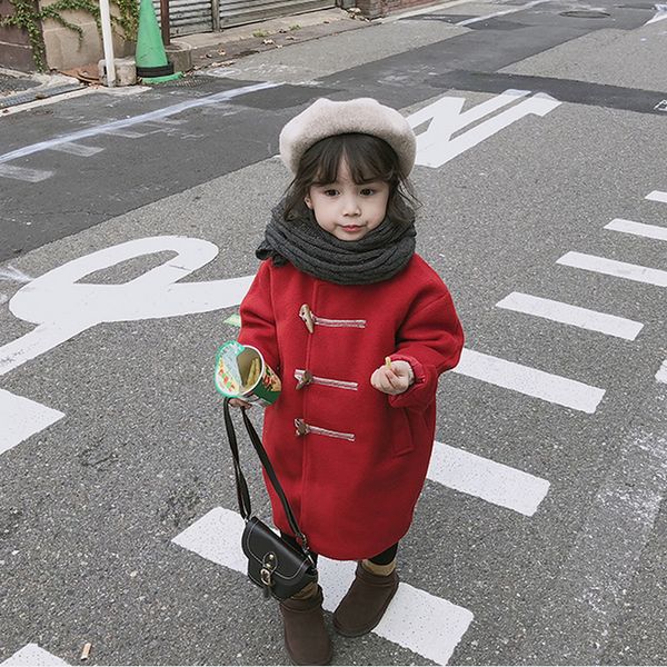 

2020 spring new arrival girls fashion england style coat kids cotton-patted coat, Blue;gray