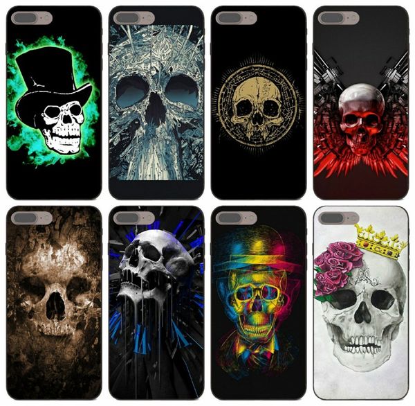 

tongtrade] череп талисман гранж чехол для iphone 11 pro max x xs xr 8s 8 7s 7 6 plus galaxy on7 huawei g play sony z1 компактный силиконовы