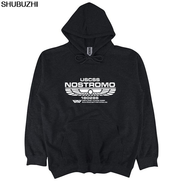 

alien classic nostromo crew member hoody sulaco m41a pulse rifle movie film bk cool casual pride hoody men sba1399, Black