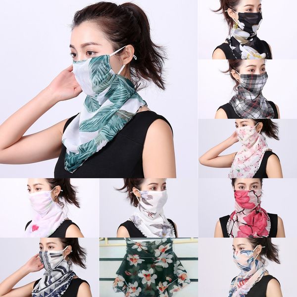 

6d8cc 2020 мода хип-хоп дизайн кешью цветок треугольник уличный шарф бандана шарф скейтборд маска для лица шеи волшебный велосипед шарф маск, Black