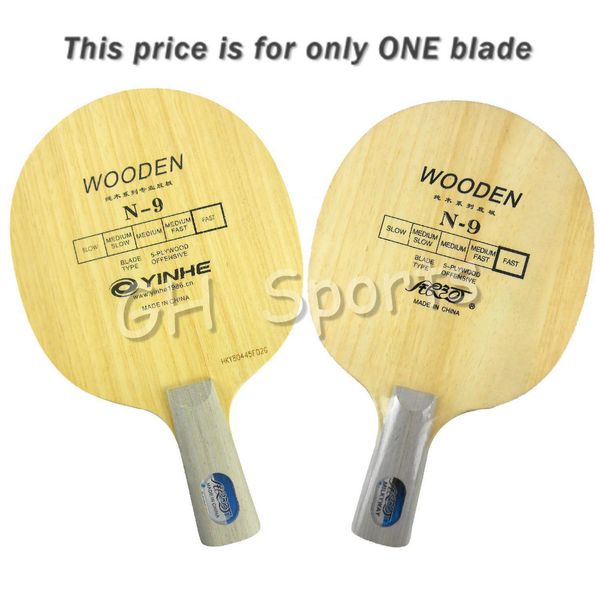 

galaxy milky way yinhe n-9 wooden attack+loop off table tennis blade for pingpong racket penhold short handle cs