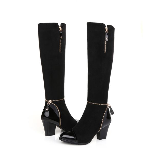 Großhandel 2019 Herbst Und Winter Neue Damenschuhe Damen Beine, Stiefel