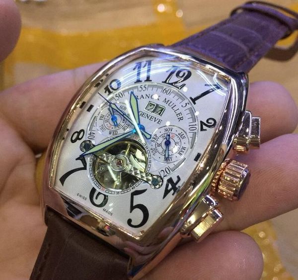 

New luxury automatic movement tag men watche tourbillon day date dive men mechanical watch fa hion port wri twatche montre