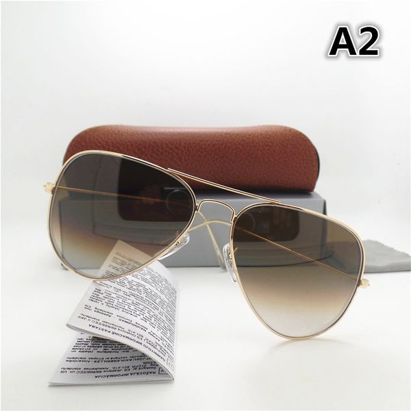 

стеклянные линзы высшего качества модные мужские и женские солнцезащитные очки с градиентом uv400 марка дизайнер винтажные солнцезащитные оч, White;black