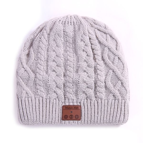 

earphone beanie wireless knitted bluetooth speaker caps hat stereo for outdoor sports
