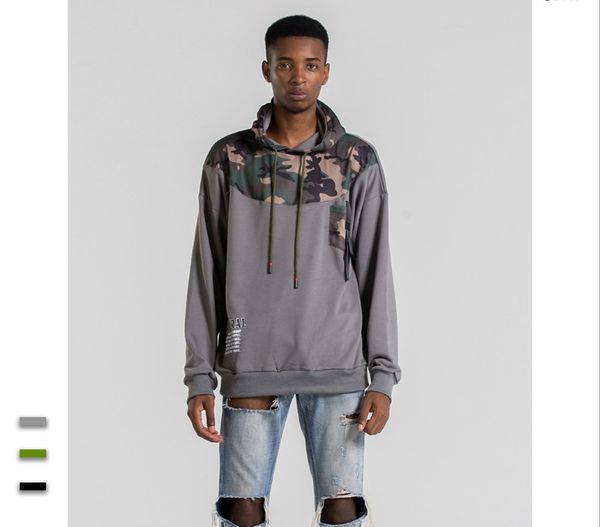 

patchwork couflage hoodies younge men women pullover hooded bf style patchwork hoodies sweatshirts long sleeve vintage new, Black