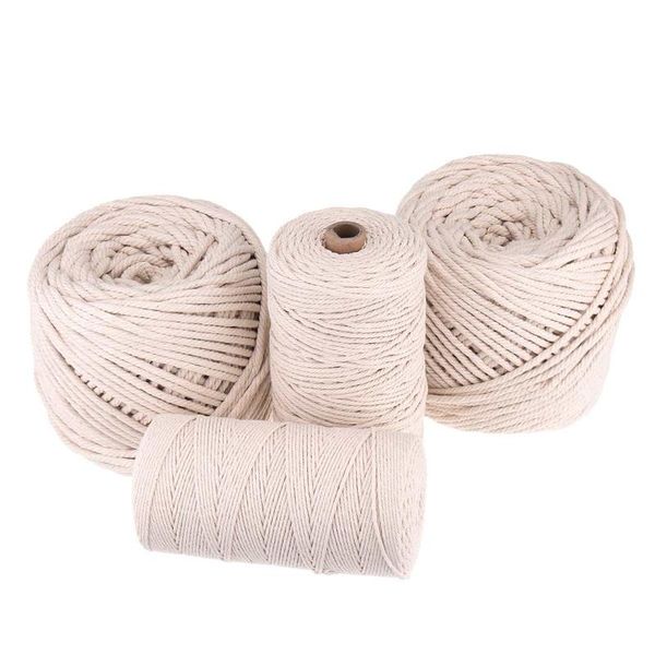 

1/2/3/4 / 5 мм 100-220 м лопок виой нђѬ бежевй макѬаме Ѭока diy нђѬ кѬа веѬевка дек Black;white