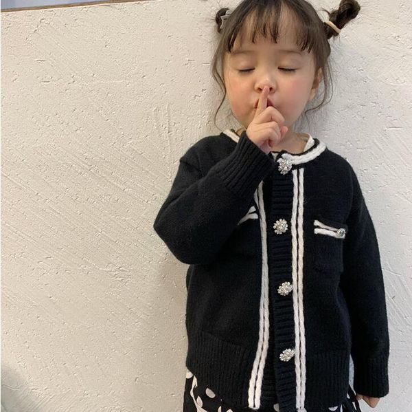 

12.17th baby girl knit coat 2020 spring sweet little girl coat size 80-130cm new arrival kids clothing, Blue;gray