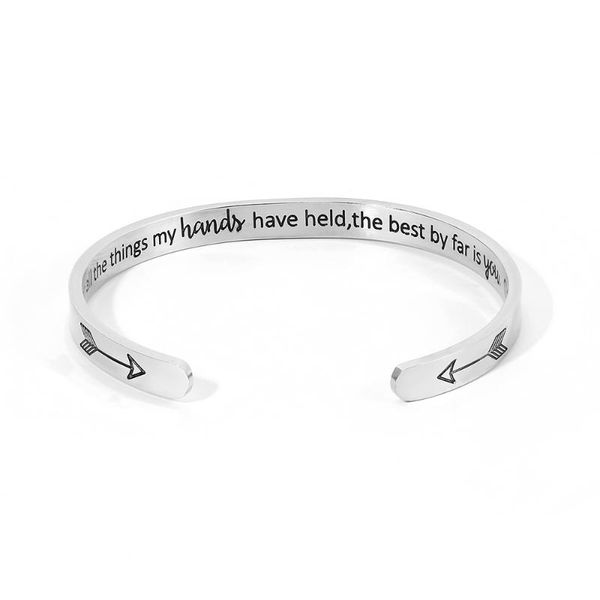 

new stainless steel round bangles adjustable trendy charm bracelets jewelry for women lovers wedding anniversary gifts, Black