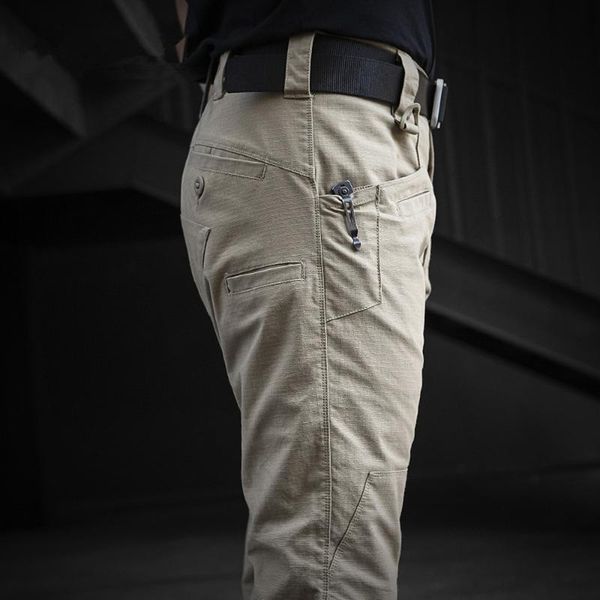 

2020 new urban tactical commuting pants waterproof tactical pants outdoor leisure cargo mens army active trousers, Black