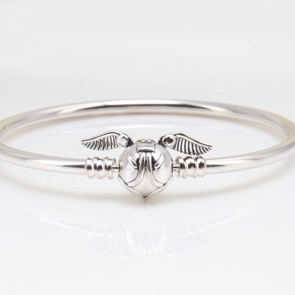 

новый pandora змея цепи s925 шарм серебро оригинальный pandora браслет ювелирные изделия для женщин браслеты дружбы для женщин делая браслет, Golden;silver