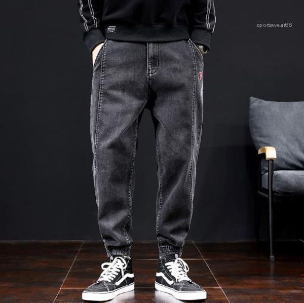 

loose pants casual regular capris designer male clothing solid color mens long pants summer new mens, Black