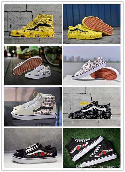 vans snoopy amarillo