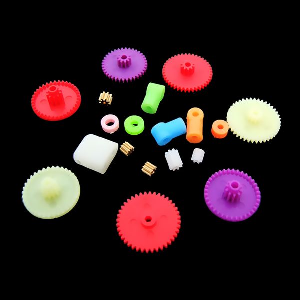 

набор ассорти 0,4 modulus красочный ручной diy игрушки пластиковые шестерни kit