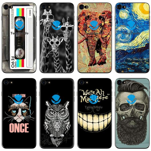 

tongtrade] soft silicone tpu case for iphone 11 pro max x xs 8 7 6s 5s plus huawei p9 cartoon animal classic mobile cell phone cover case