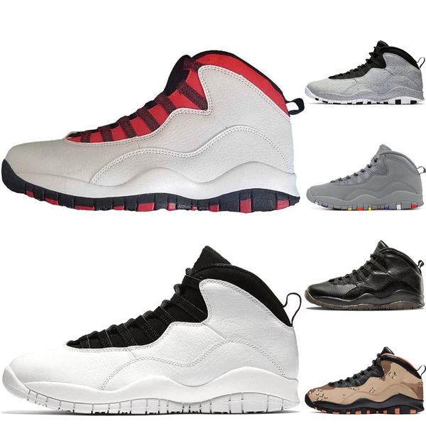 

men sneakes westbrook 10s fashion basketball shoes gs fusion red black chicago cement cool grey desert cat sport trainers size 40-47