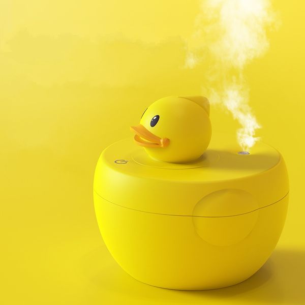 

новая мини-желтая утка увлажнитель подходит для автомобиля офис настольных тихого дома дня рождения рождественского подарок ежегодного творч