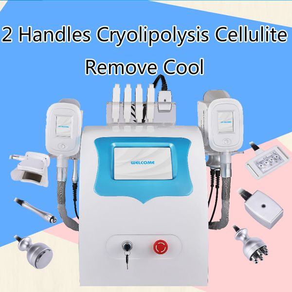 

hight quality multi-fuction 2 handles cellulite remove cool technology fat ing machine fat reduction for clinic use