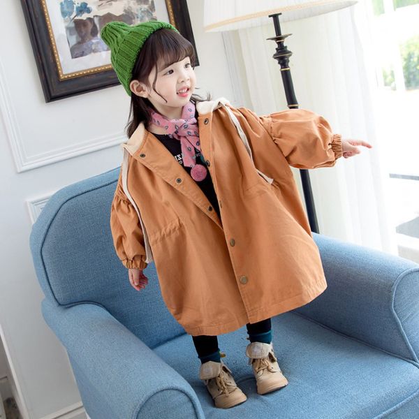 

девочки дети 19 осень одежда новый стиль puff рукавом бутик пальто моды childrenswear, Blue;gray