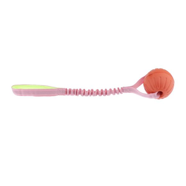 

pet foam ball on a rope toy dog teeth cleaning toy for pet tranining