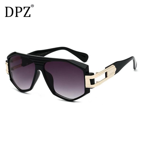 

retro classic polygon sunglasses men square brand designer women sport vintage male sun glasses 2019 uv400 ditaeds gafas oculos, White;black