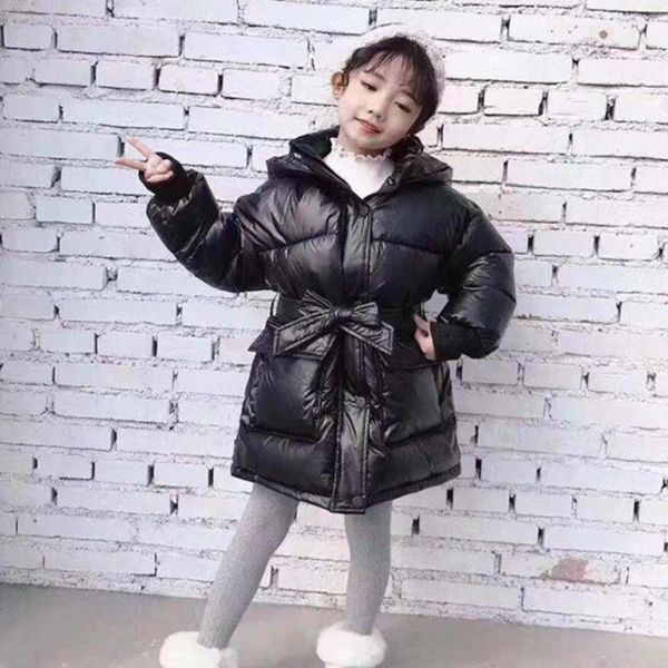 

ребёнок одежда бренд пальто дети глянцевая вниз хлопок куртка с молнией теплой курткой для девочек зимы малышей куртки y2588, Blue;gray