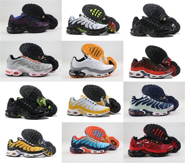 

2020 tn shoes new designer fashion mens tns sneakers breathable mesh tn plus chaussures requin sports trainers shoes