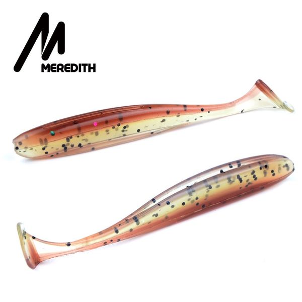 

meredith easy shiner soft lures 5cm 0.88g 20pcs/lot swimbaits artificial soft bait fish wobblers double color carp fishing lures