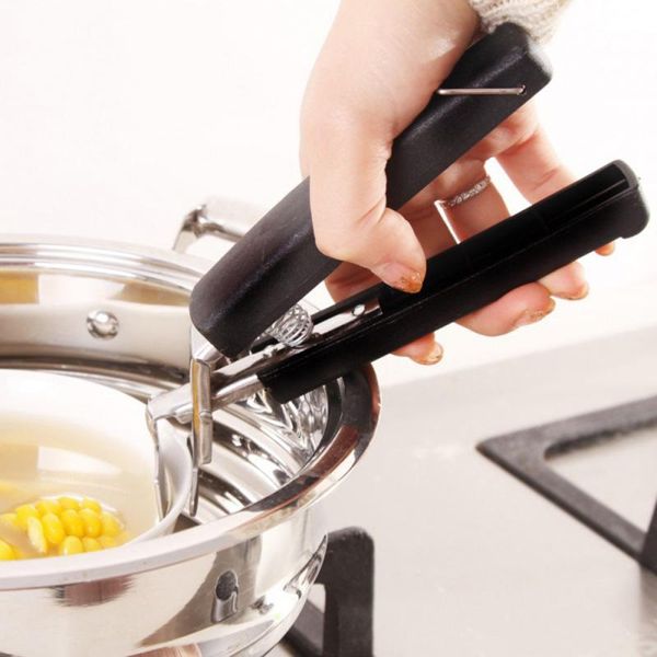 

Kitchen tools -New Home Kitchen Anti-Scald Plate Bowl Gripper Dish Pot Holder Carrier Clamp Clip Handle Cookware