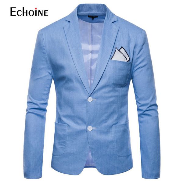 

мода хлопок белье лето мужчины комфорт блейзер мужская 2019 новый slim fit куртка костюмы пиджаки мужчины качество повседневная костюм плюс, White;black